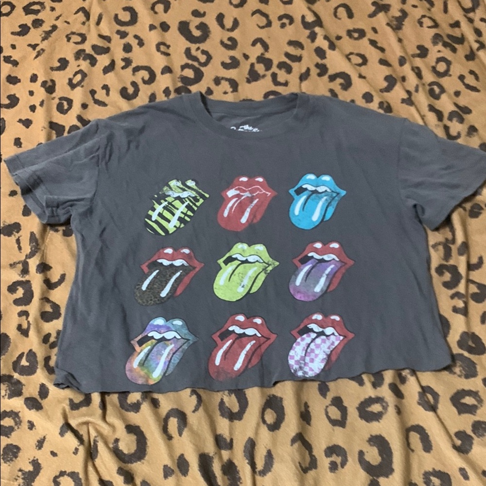 Graphic Kids T-Shirt - Gray with Colorful Print